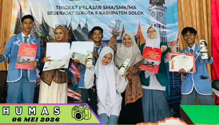 Siswa MAN 2 Solok Raih Juara II Law Debate Competition 2026