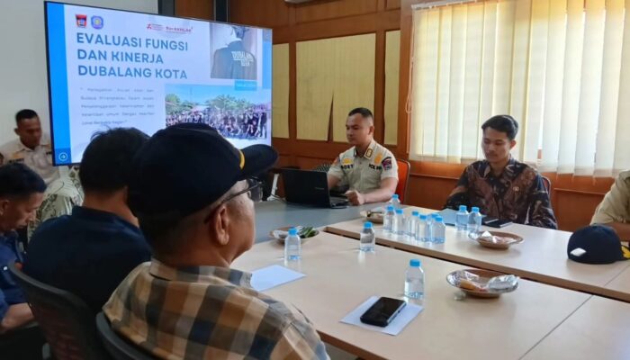 Satpol PP Evaluasi Kinerja Dubalang Kota Padang