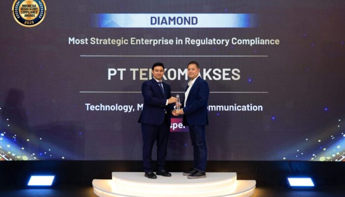 Telkom Akses Raih Penghargaan IRCA 2026 atas Komitmen Tata Kelola dan Kepatuhan Regulasi