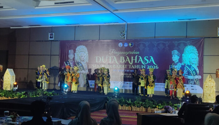Berlian dan Alifya Terpilih Jadi Duta Bahasa Sumbar 2026