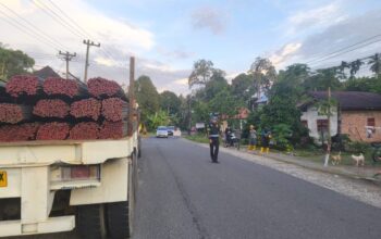 Aktivitas Pengangkutan Material Proyek Diyakini Aman dan Dikawal Aparat Kepolisian