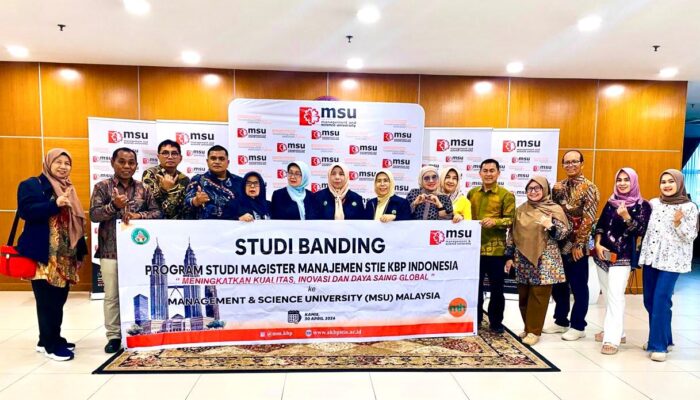 Prodi Magister Manajemen STIE KBP Padang Studi Banding ke Malaysia dan Singapura