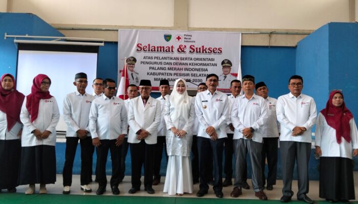Risnaldi Ibrahim Nahkodai PMI Pesisir Selatan 2025–2030, Siap Perkuat Aksi Kemanusiaan dan Kebencanaan