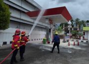 Perkuat Kesiapsiagaan Penanganan Kebakaran, Pertamina Simulasi Penanggulangan Keadaan Darurat di Padang