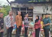Pemkab Dharmasraya Bantu Korban Kebakaran di Pulau Punjung