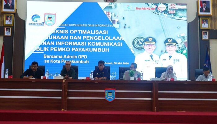 Diskominfo Payakumbuh Dorong OPD Optimalkan Layanan Informasi Publik