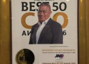 Mohamad Feriadi Soeprapto Raih Indonesia Best 50 CEO Awards 2026