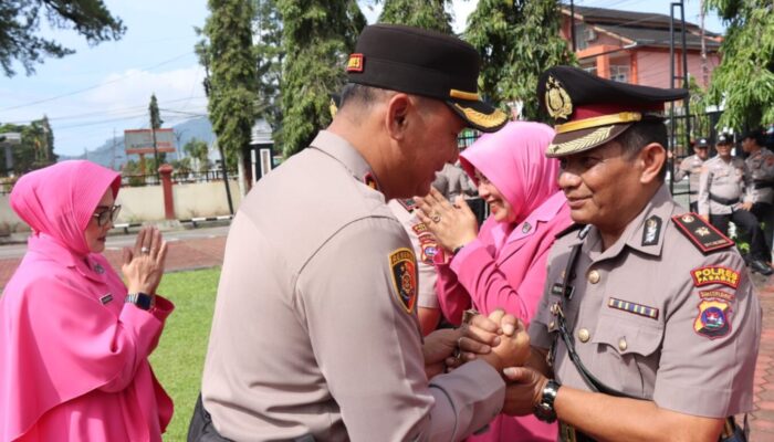 Kapolres Pasaman Pimpin Sertijab Wakapolres dan Sejumlah Pejabat Utama