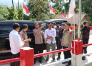Kapolres Agam – Satgas PRR Tinjau Rencana Pembangunan Jembatan Tumayo dan Penanganan Banjir di Sungai Batang