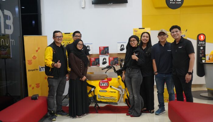 Simpel Ikutannya, Nyata Hadiahnya: Program “IM3 Pasti Simpel” Bikin Pelanggan Sumatra Pulang Bawa Motor Listrik