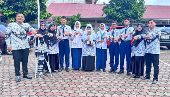 SMPN 7 Padang Raih Juara Umum pada O2SN Tingkat Kota Padang Tahun 2026