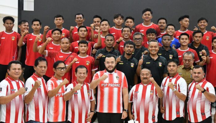 Dilepas Wali Kota Padang ke Putaran Nasional, PSP Optimis Lolos ke Liga 3