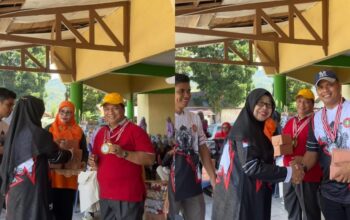 MTsN 1 Pasaman Ikut Semarakkan Hardiknas dengan Jalan Santai Berhadiah