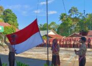 Peringatan Hardiknas, MTsN 12 Tanah Datar Pengurus OSIM Pelaksana Upacara