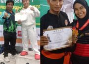 Siswi SMPN 15 Padang Raih Medali Emas di Ajang Pencak Silat dan Karate Regional