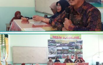 Suasana Emosional Warnai Pamitan Kepala MAN 2 Solok Maidison