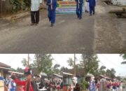 Drumband MTsN 1 Pasaman Meriahkan Khatam Alquran di Lubuk Sikaping