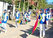 Pukau Warga, Drumband MTsN 15 Tanah Datar Sukses Meriahkan Khatam Al Qur’an di Nagari Tanjung Barulak