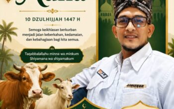 Sambut Iduladha 1447 H, Pemnag Lareh Nan Panjang ajak Warga Perkuat Kepedulian dan Silaturahmi