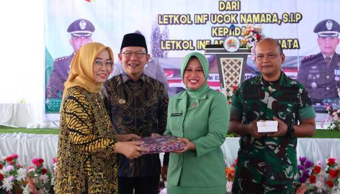 Sambut Dandim Baru 0306/50 Kota, Wali Kota Zulmaeta Apresiasi Dedikasi Letkol Ucok Namara