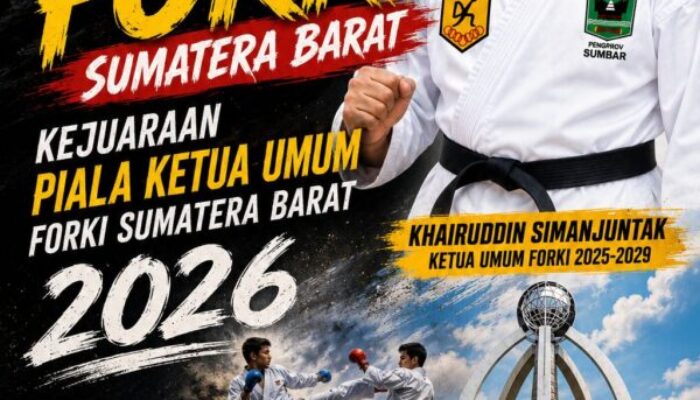 Kejurda FORKI Sumbar 2026 Digelar di Pasaman, Targetkan 1.000 Kohai dan Jadi Ajang Pra Porprov
