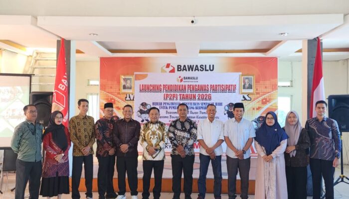 P2P 2026 Diluncurkan di Pessel, Bawaslu Ajak Masyarakat Jadi Garda Pengawas Pemilu 2029