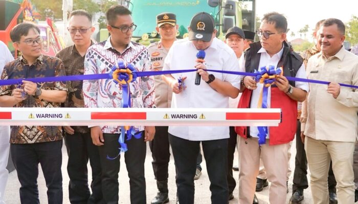 Andre Rosiade dan Rachmad Wijaya Resmikan Area Parkir Truk Bypass, Dorong Penataan Lalu Lintas dan Kelancaran Logistik Teluk Bayur