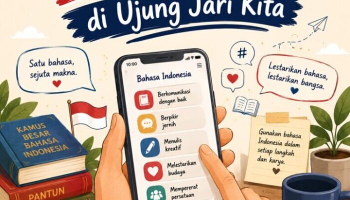 Bahasa Indonesia di Ujung Jari Kita