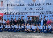 Peringati Hari Lahir Pancasila, Pelajar SMP di Padang Ikuti Upacara di Balaikota