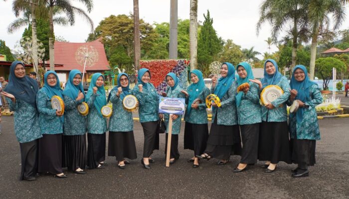 Kader PKK Padang Panjang Tampilkan Kreativitas Terbaik di Jambore Berprestasi Tingkat Kota