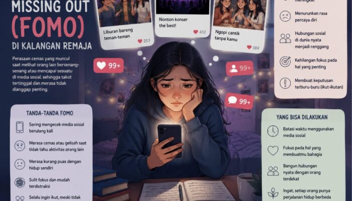 Fenomena Fear of Missing Out (FOMO) di Kalangan Remaja