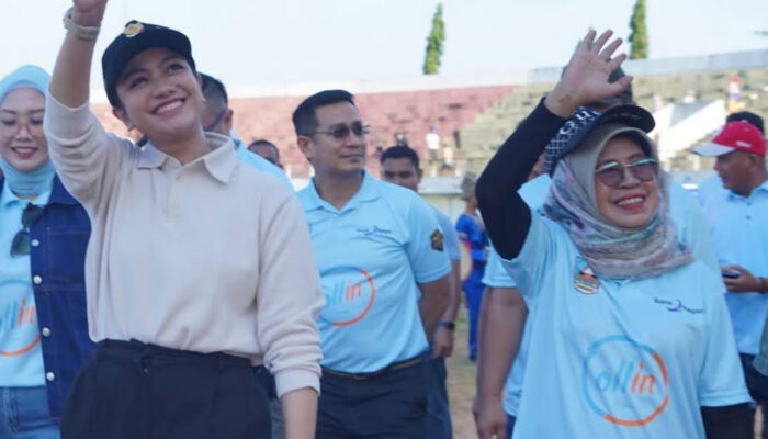 Ribuan Warga Padati Sport Center Koto Padang, Tiga Agenda Besar Pemkab Dharmasraya di Akhir Pekan Sukses