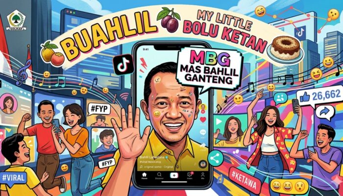 Mas Bahlil Ganteng, Viral