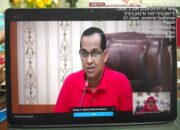 Kepala MTsN 1 Pasaman Ikuti Zoom Evaluasi Laporan Kinerja Satuan Kerja Madrasah Triwulan I Tahun 2026