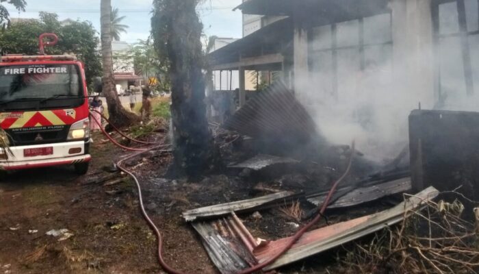 Diduga Korsleting Listrik, Ruang Belajar TK Aisyiyah Kudo-Kudo Inderapura Hangus Terbakar