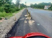Jalinsum Gunung Medan dalam Pengerjaan, Pengendara Diminta Waspada