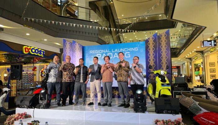 Indomobil eMotor Luncurkan Motor Listrik QT dan QT Pro di Basko City Mall Padang