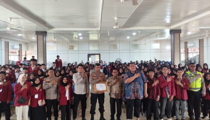 Kapolres Dharmasraya Ajak Mahasiswa Siapkan Diri Jadi Pemimpin