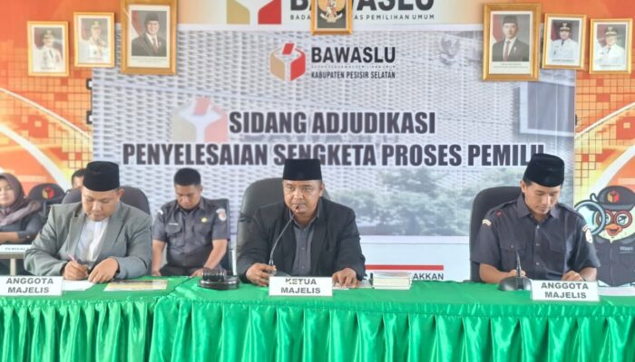 Bawaslu Pessel Gelar Sidang Pembuktian Sengketa Pemilu, Uji Kesiapan Hadapi Potensi Konflik Pilkada