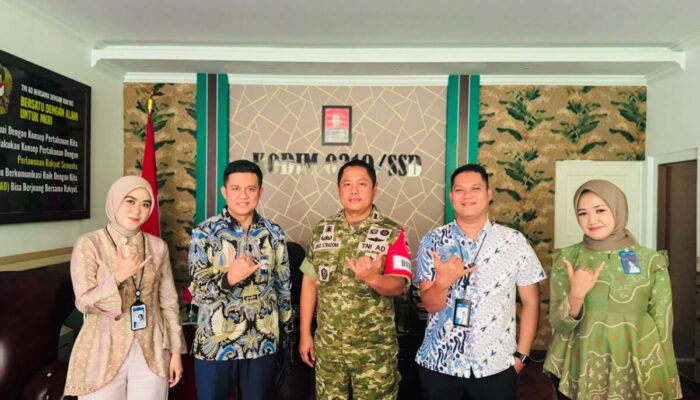 BRI Sijunjung Bersinergi dengan Kodim 0310/SS,Dorong Pembangunan Ekonomi Daerah