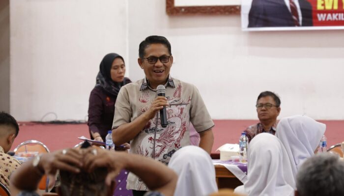 Sosialisasikan Perda No.9 Tahun 2018, Evi Yandri Ajak Masyarakat Perkuat Benteng Pencegahan Narkoba