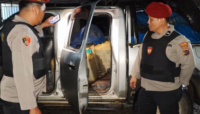 Tim URC Satreskrim Polres Pasaman Barat Ungkap Penyalahgunaan BBM Bersubsidi Bio Solar di Talamau