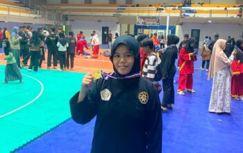Kejuaraan Pendekar Muda, Zahra Siswi MTsN 1 Padang Raih Medali Emas 