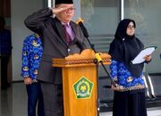 Dedi Wandra Pembina Upacara, MTsN 2 Solok Ikuti Peringatan Hari Lahir Pancasila