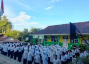 MTsN 15 Tanah Datar Laksanakan PAS, Siswa Jaga Kesehatan