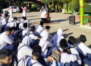 Hari Pertama PAT, Kepala MTsN 9 Tanah Datar Beri Arahan dan Motivasi Siswa 