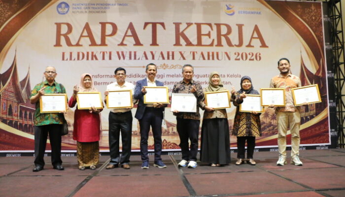 UPGRISBA Borong 9 Penghargaan pada Anugerah LLDIKTI Wilayah X Tahun 2026