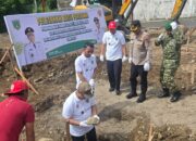 Pakai Sepablock, Pembangunan 10 Unit Huntap Terpadu untuk Korban Bencana di Padang Panjang Dimulai