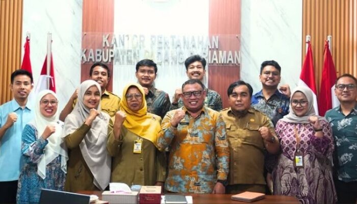 Kantah Padang Pariaman Matangkan Verifikasi Lahan Baku Sawah 2026 untuk Dukung Ketahanan Pangan