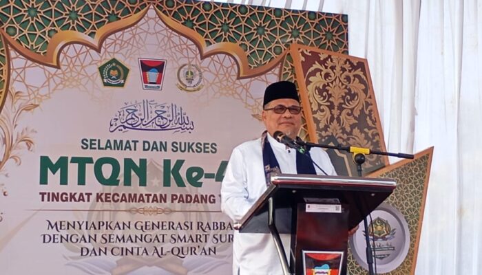 Ketua DPRD Sumbar : MTQ Sarana Melahirkan Generasi Qurani yang Siap Hadapi Era Disrupsi